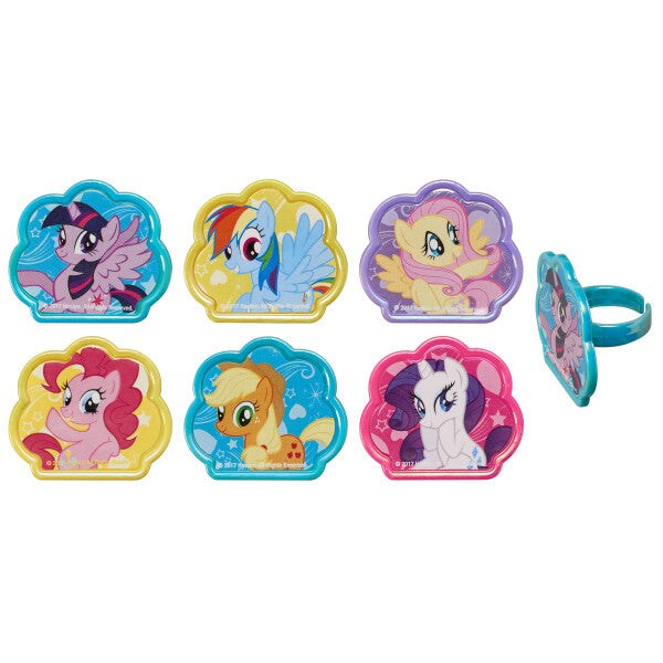 My Little Pony Cutie Beauty Cupcake Rings, 12ct