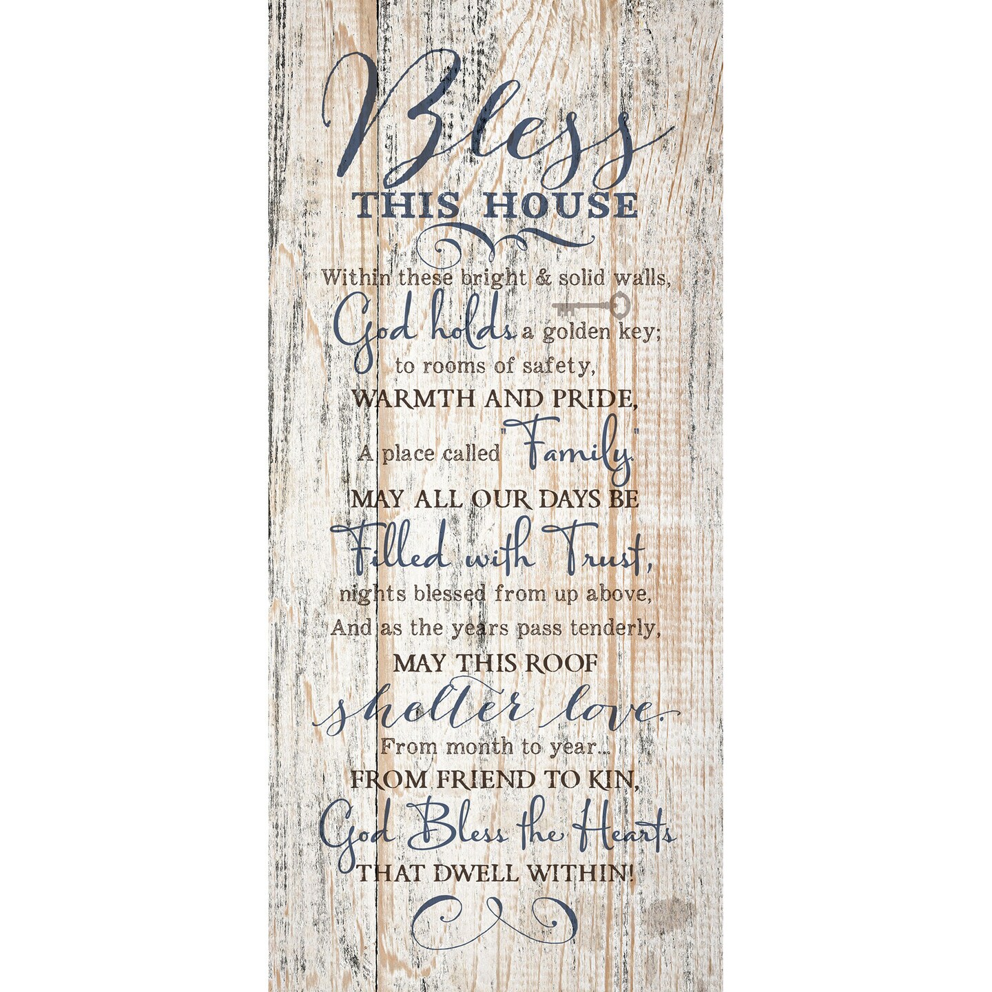 Dexsa Bless This House&#x2026;New Horizons Wood Plaque