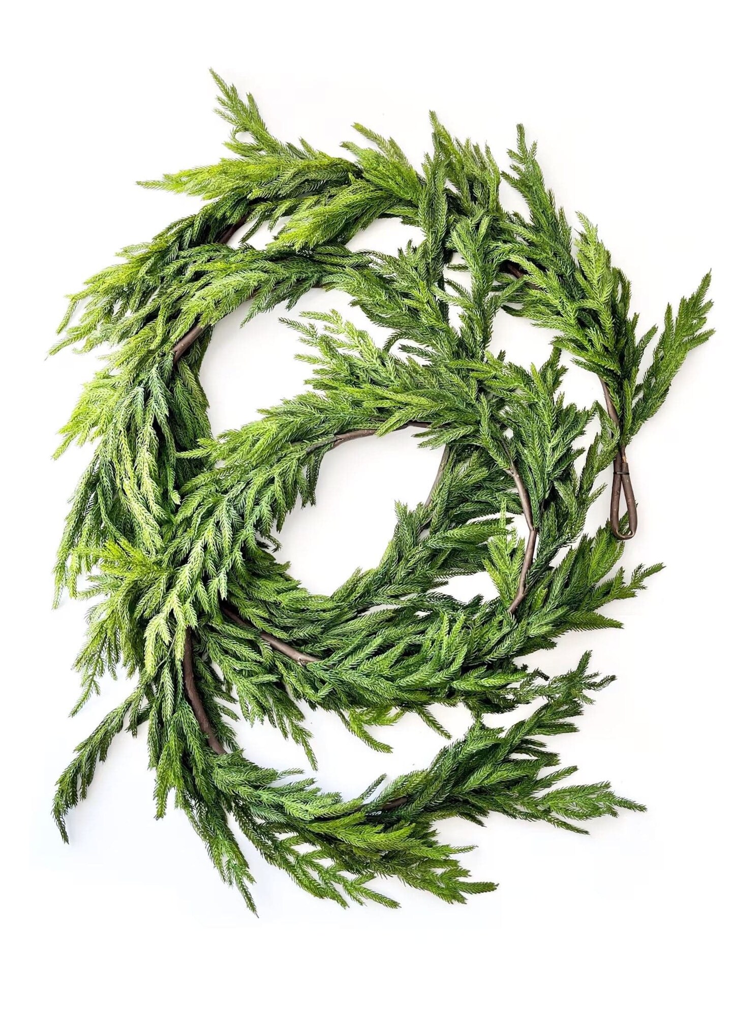 15&#x27; (180 inches) RealTouch HouseFloral Norfolk Pine Garland