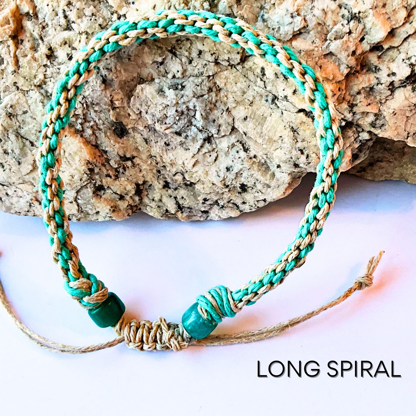 Adjustable 2025 hemp bracelet