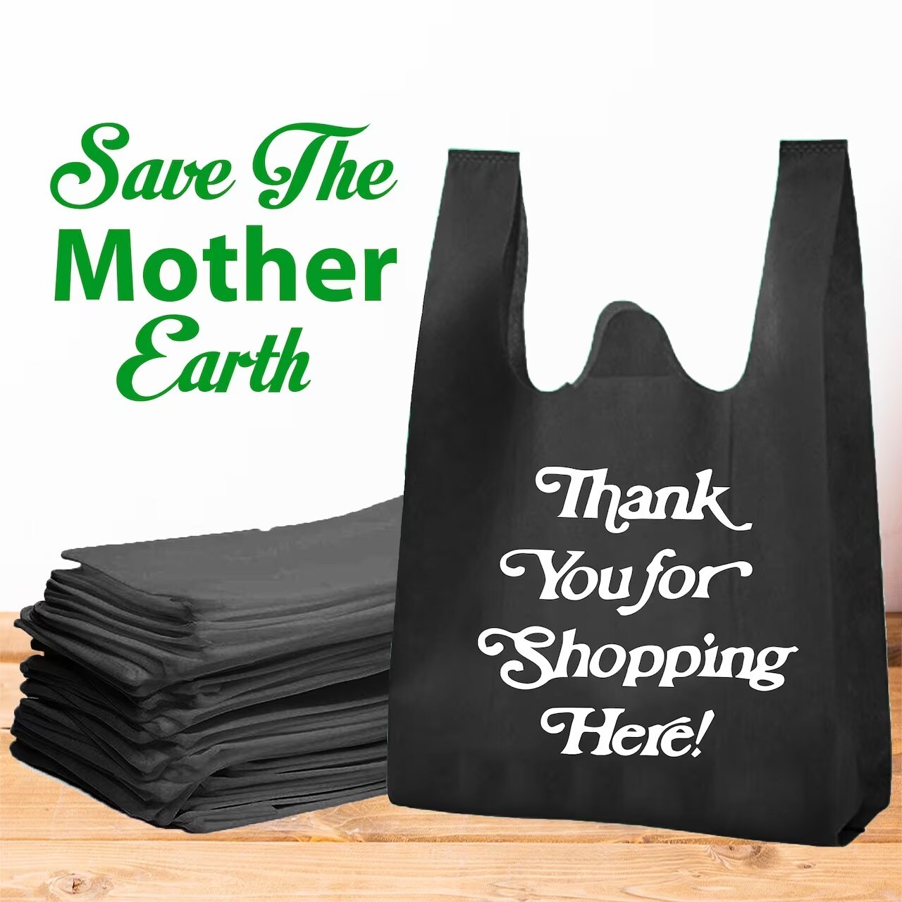 Small Business Shopping Bags, multipack