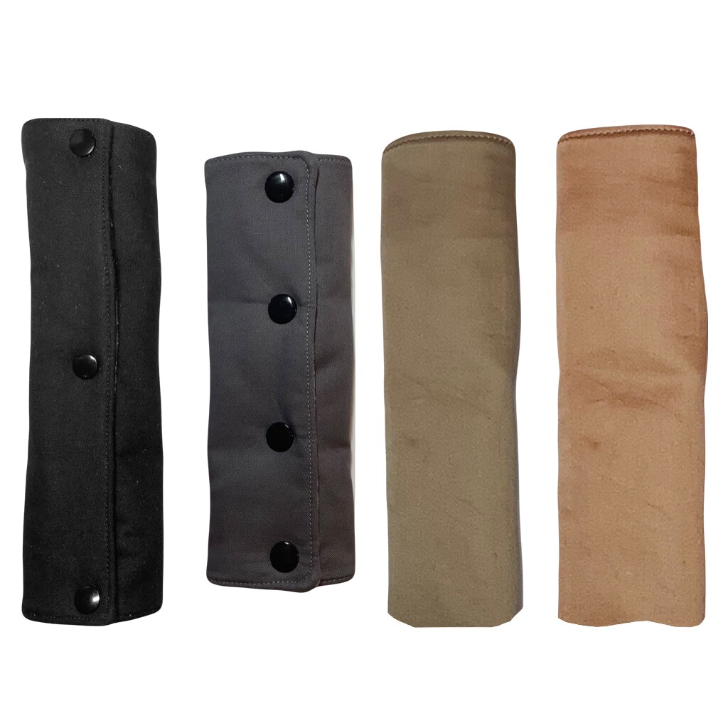 Dark Olive Plain Seat Pad with Button Straps 100% Cotton