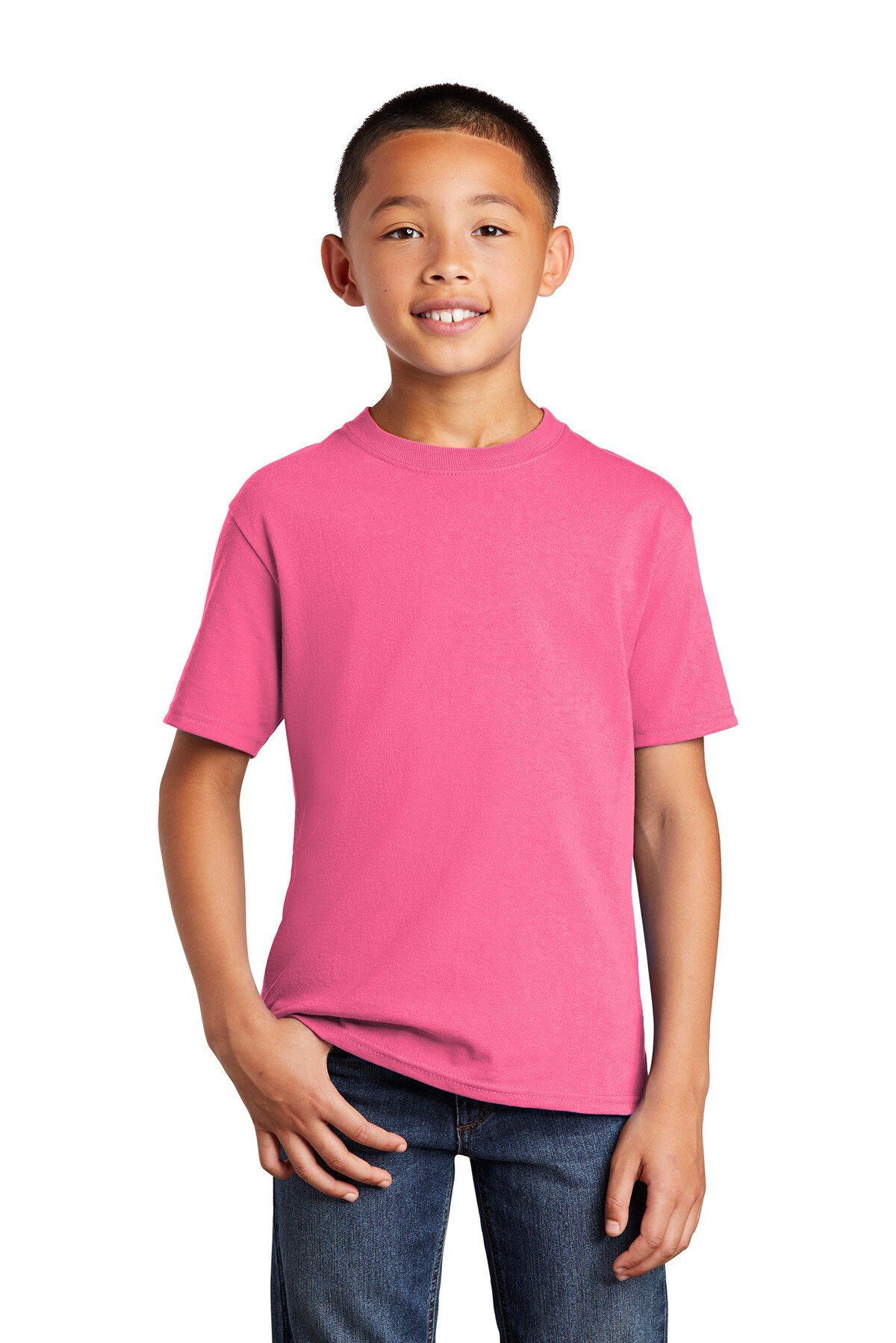 Fashionable Youth Core Cotton Tee | 5.4-OZ, 100% cotton | Classic Soft  Blend T-shirt | Best gift for kids | RADYAN®