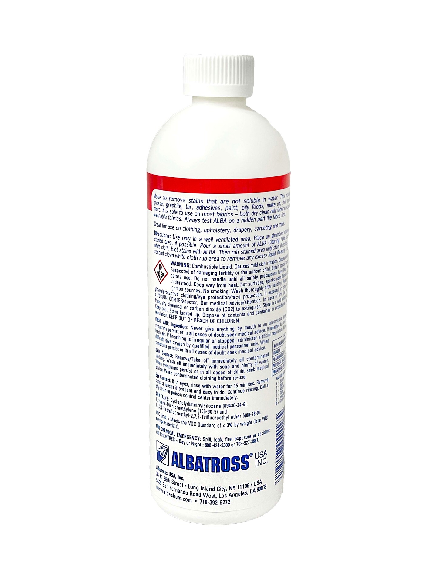 ALBA® Industrial Strength Spot Remover/Dry Cleaning Fluid ( Pack of 2)