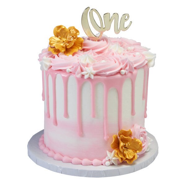 One Plastic Candle Holder, 1ct