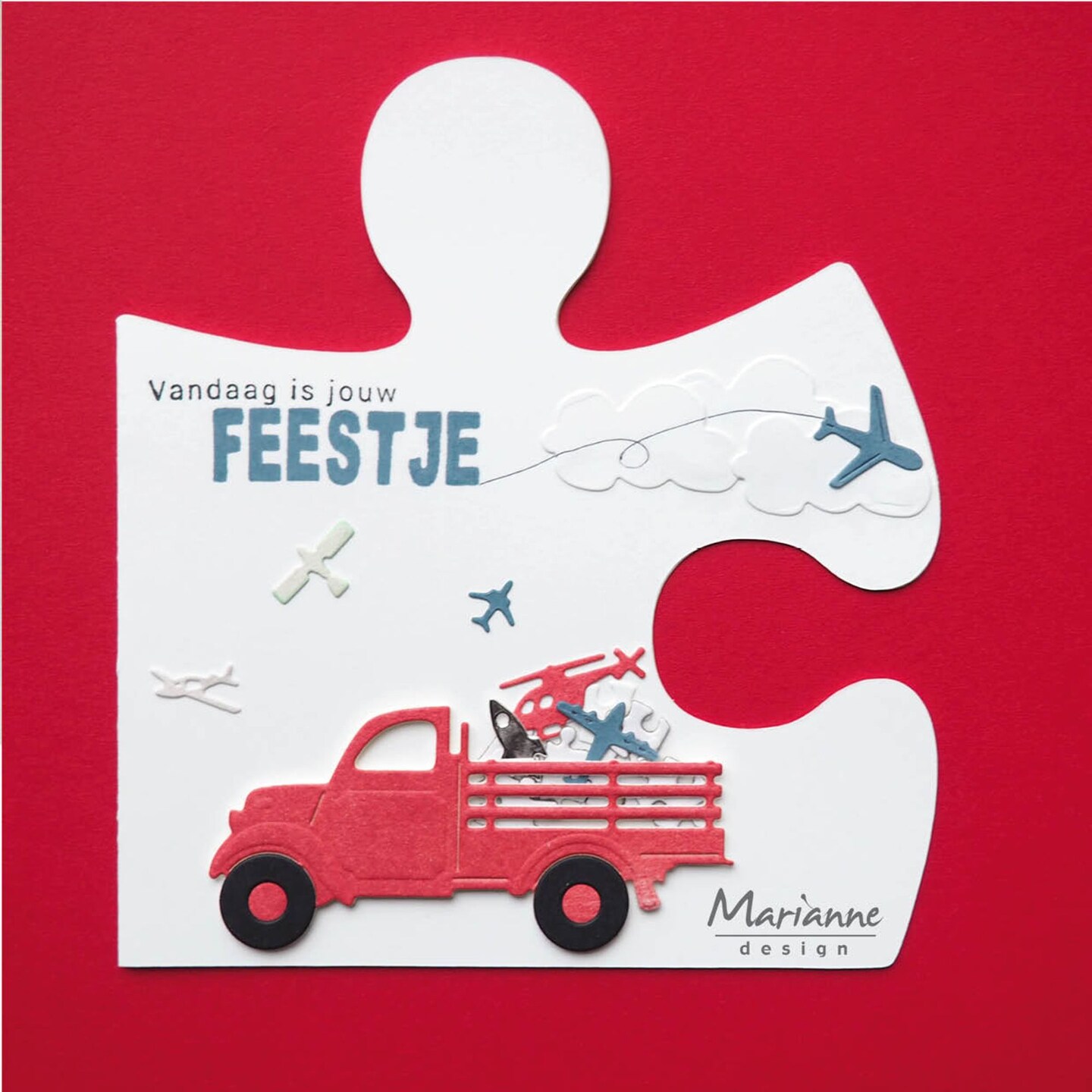 Marianne Design Craft Stencil Puzzle