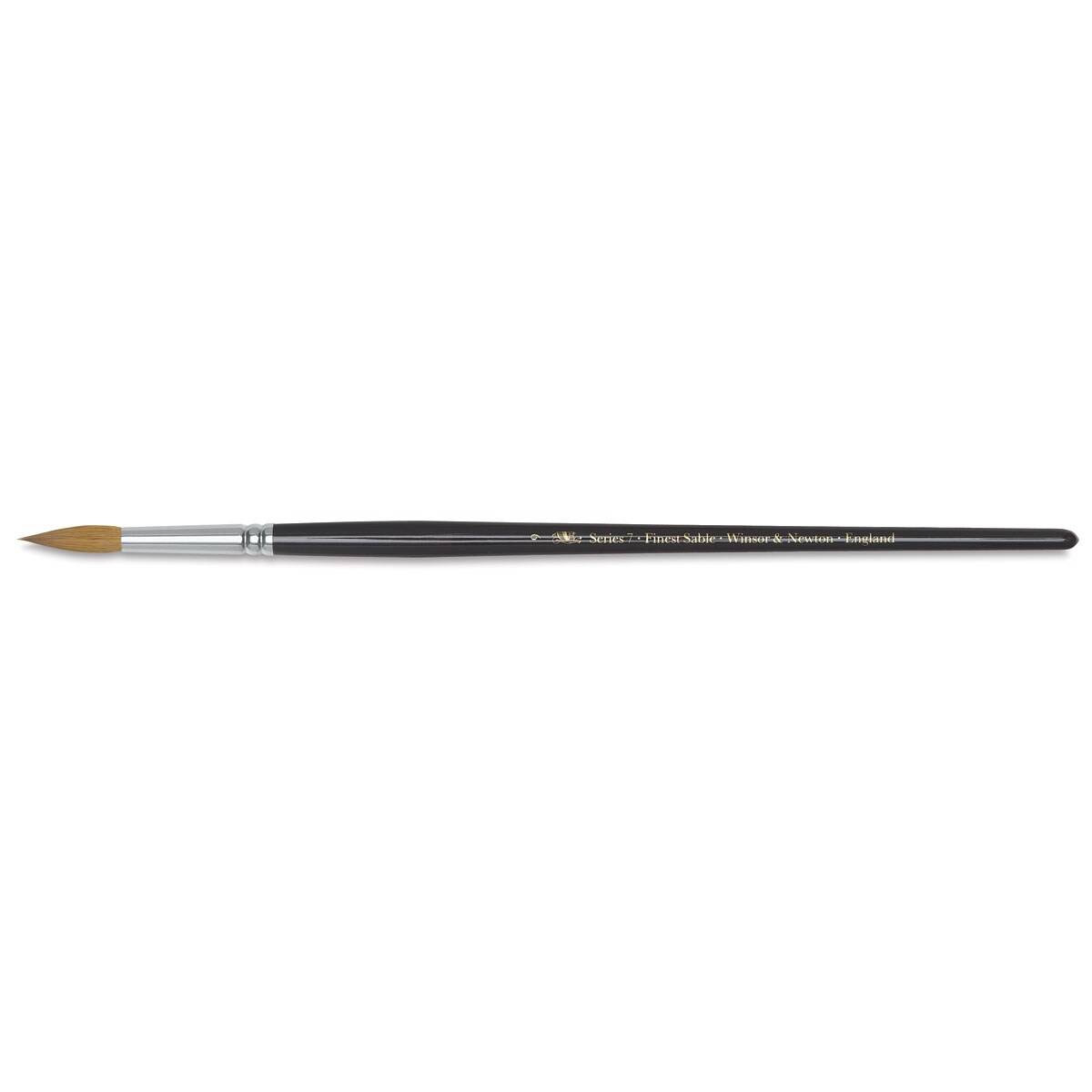 Winsor & Newton Series 7 Kolinsky Sable Brush - Pointed Round, Size 9