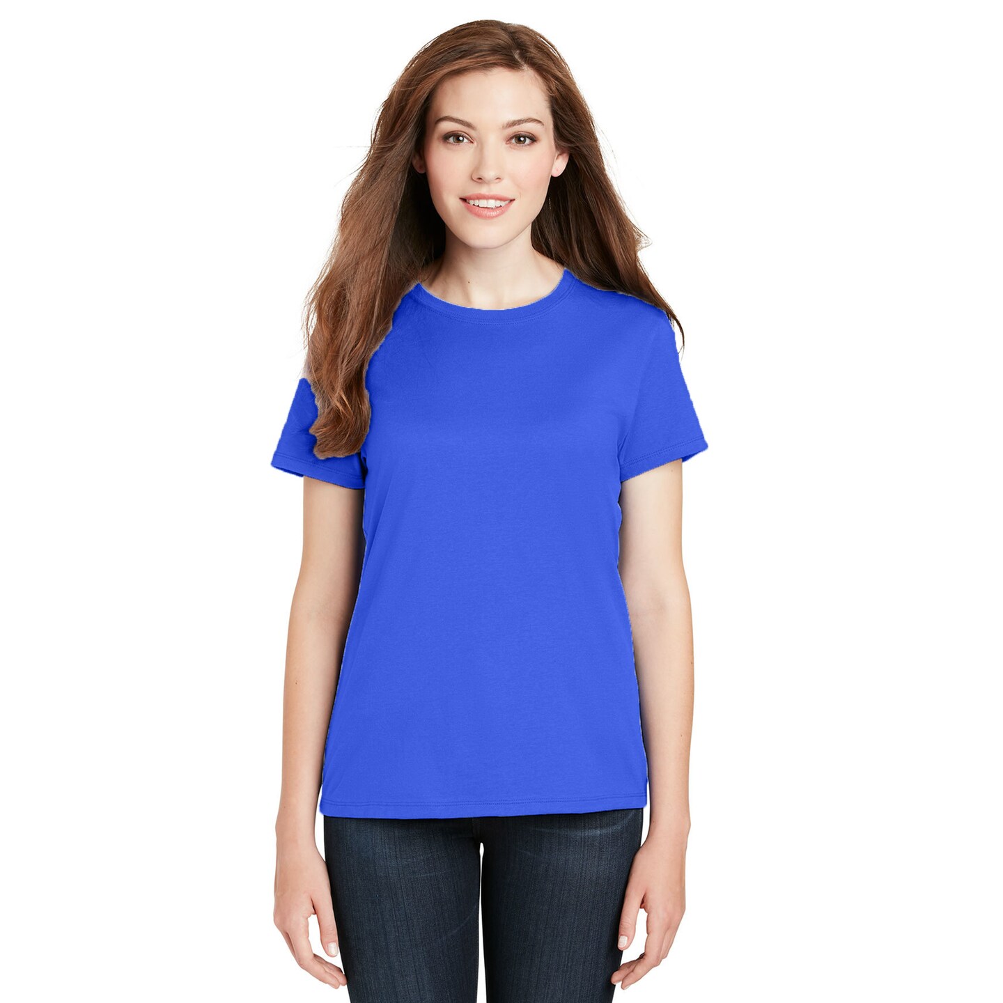 Women's Classic Fit Cotton Crew Neck Short Sleeve T-Shirt | RADYAN®
