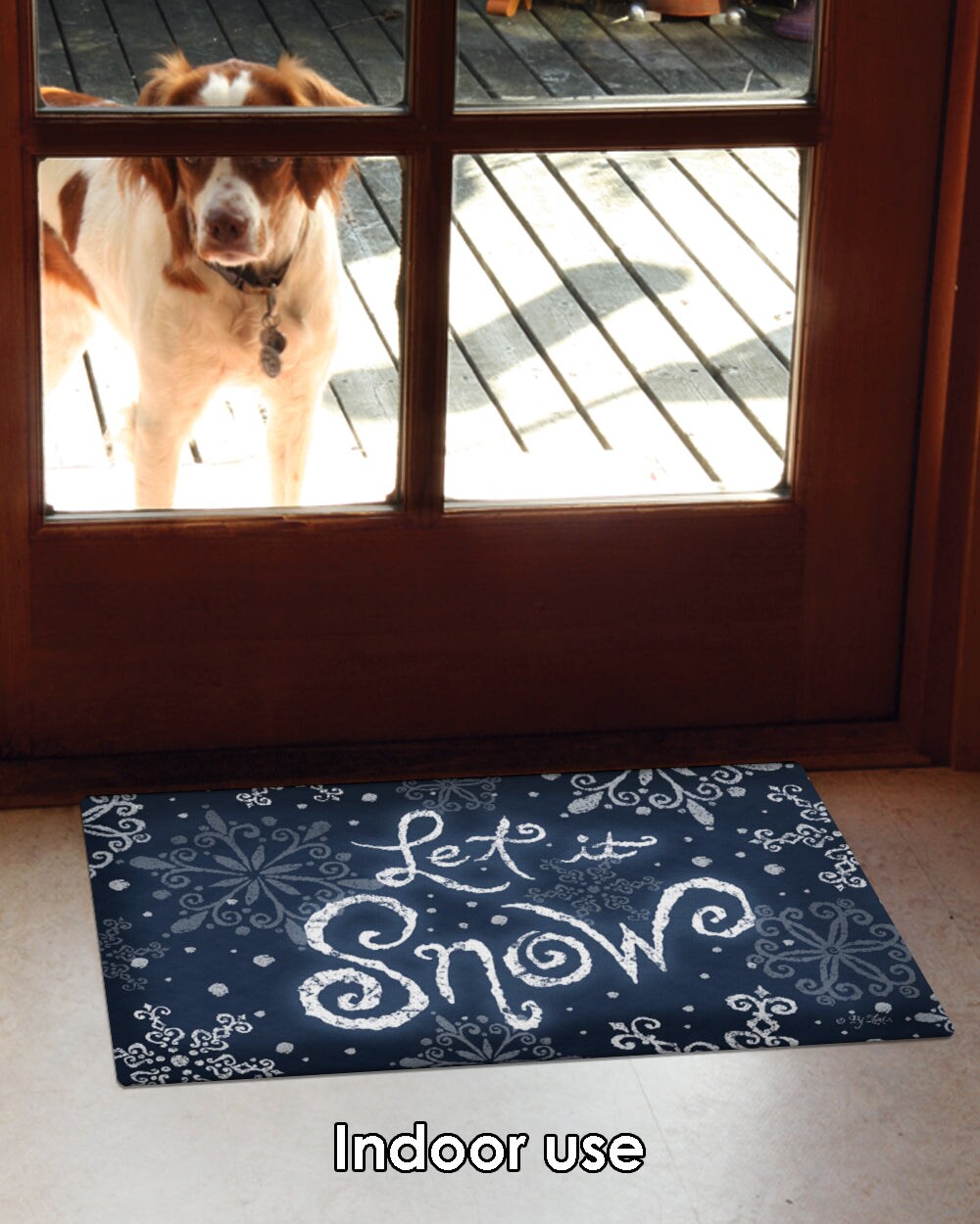 Let It Snow Door Mat (18 x 30)