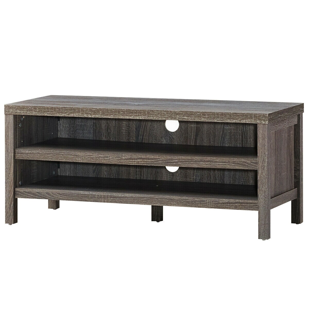 3-Tier TV Stand Console Cabinet for TV&#x27;s up to 45 Inch with Storage Shelves