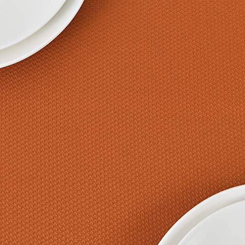 maxmill Rectangle Textured Tablecloth Waterproof Spillproof Wrinkle Free  Table Cloth, Kitchen Dinning Tabletop Decoration, Fabric Table Cover for