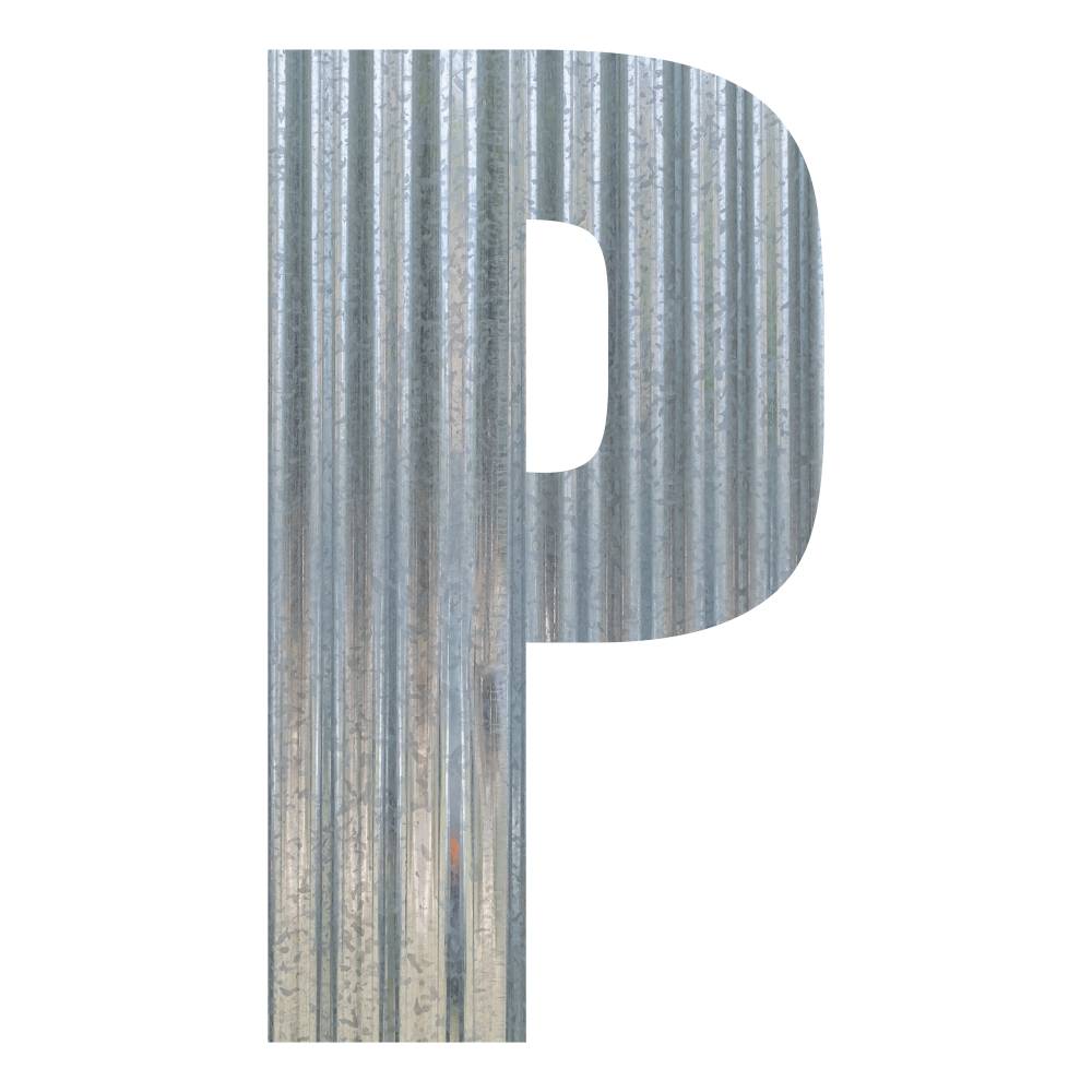 Corrugated Metal Letters and Numbers - image22