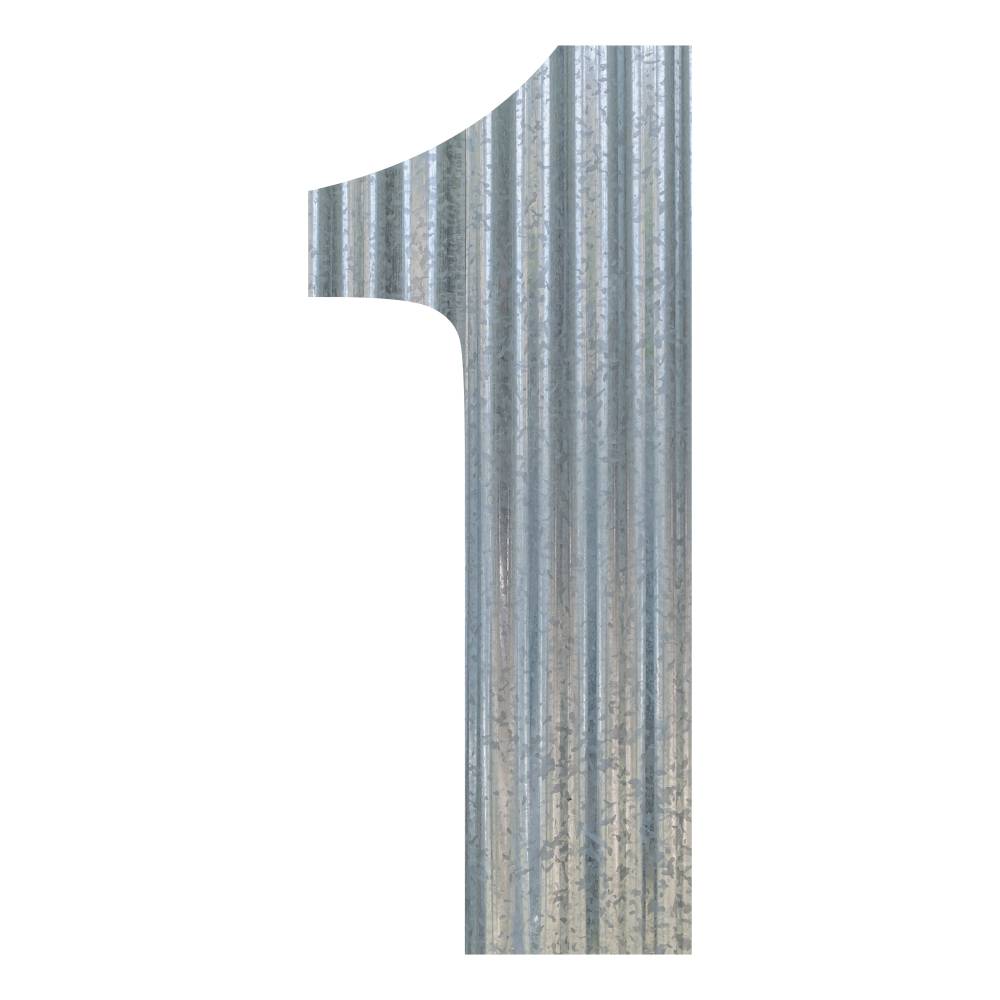 Corrugated Metal Letters and Numbers - image33