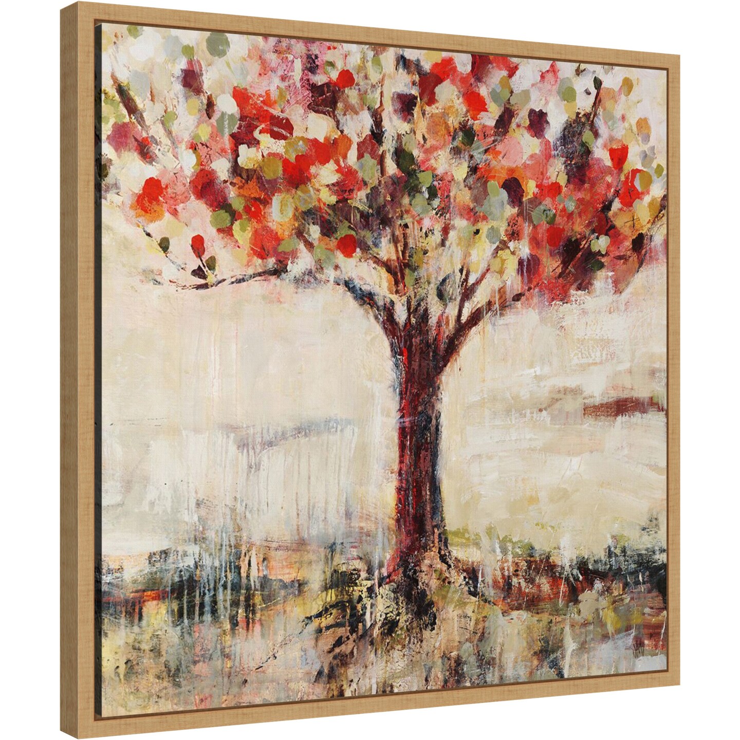 Candy Tree by Jodi Maas Canvas Art Framed
