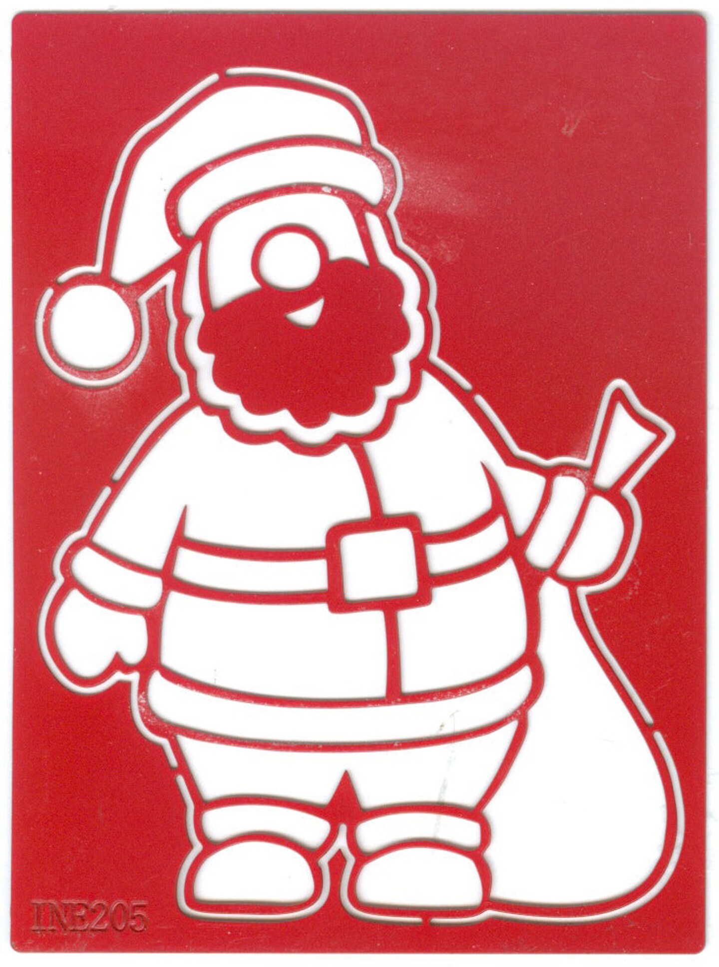 Stencils Christmas World Stencil - Santa