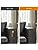 Cahomo Black Self-Adhesive 8.50 x 11 Leather Repair Patches