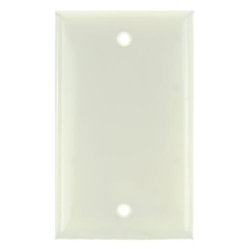 SUNLITE 1 Gang Blank Wall Plate Almond Color E401A