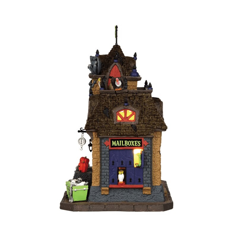 Lemax&#xAE; Spooky Town&#x2122; Halloween Village: Phantom Parcel &#x26; Post