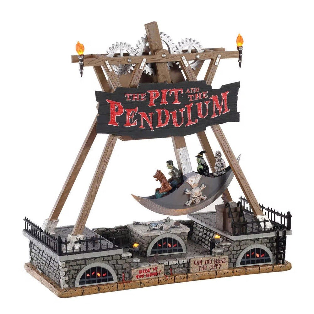 Lemax&#xAE; Spooky Town&#x2122; Halloween Village: The Pit And The Pendulum