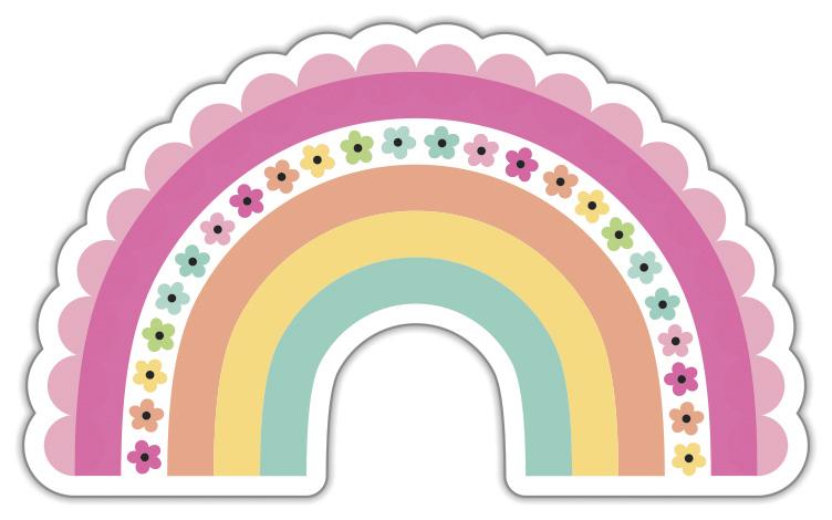 Happy Skies Sticker Doodle - Hello Again - Doodlebug