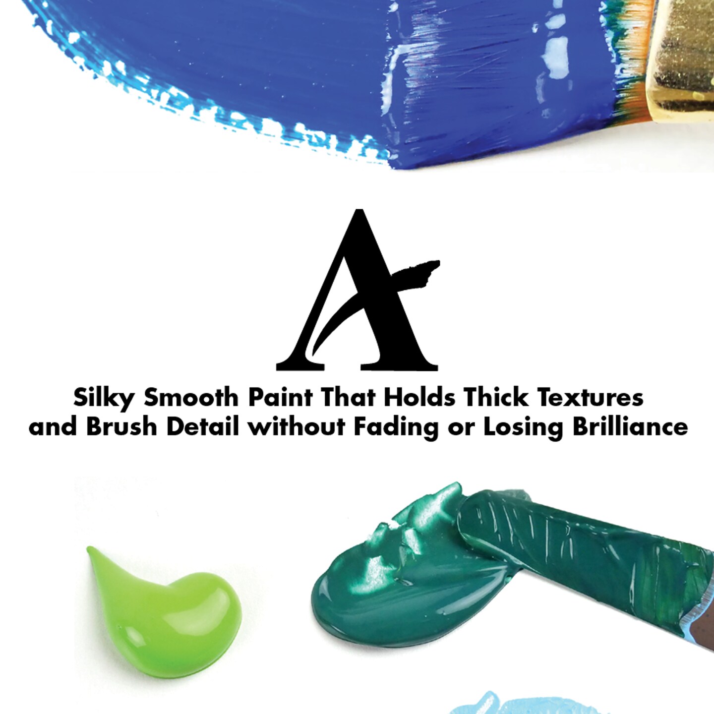 Grumbacher Academy Acrylic Paint Set, Six Colors, 90 ml. Tubes