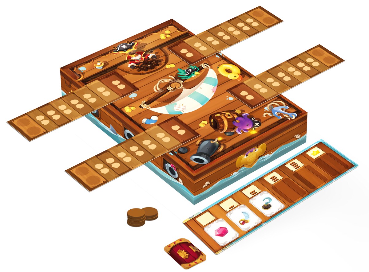 Ravensburger Stomp the Plank EN Board Game