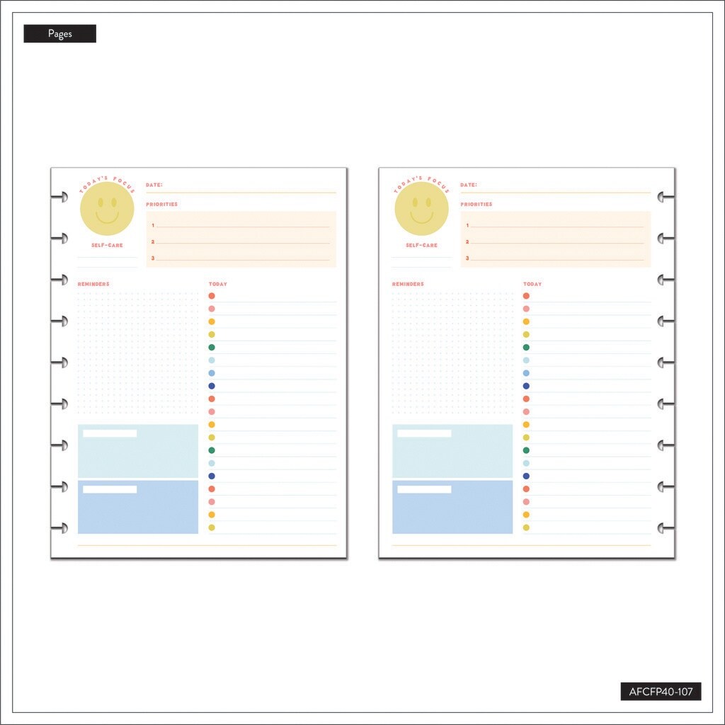 Happy Planner Classic Fill Paper-Super Happy