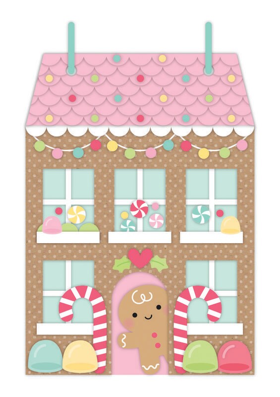 Home Sweet Home Chipboard Album - Doodlebug
