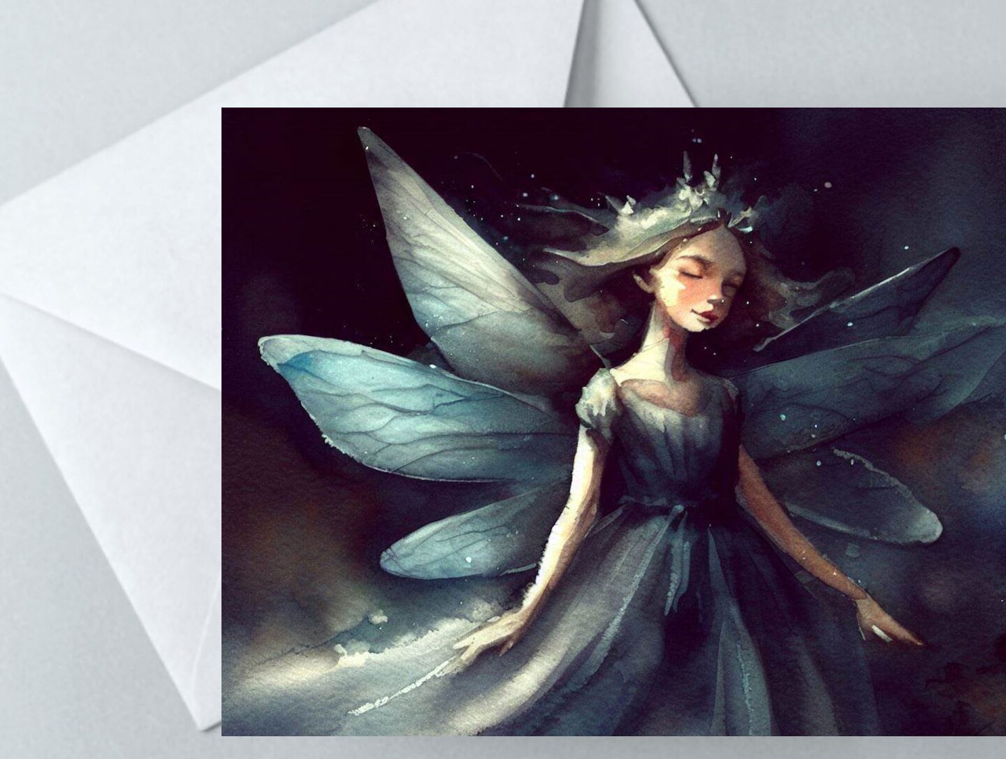 Fairy Cards, Birthday Greeting Cards, Invitation Cards, Blank Art Cards ...