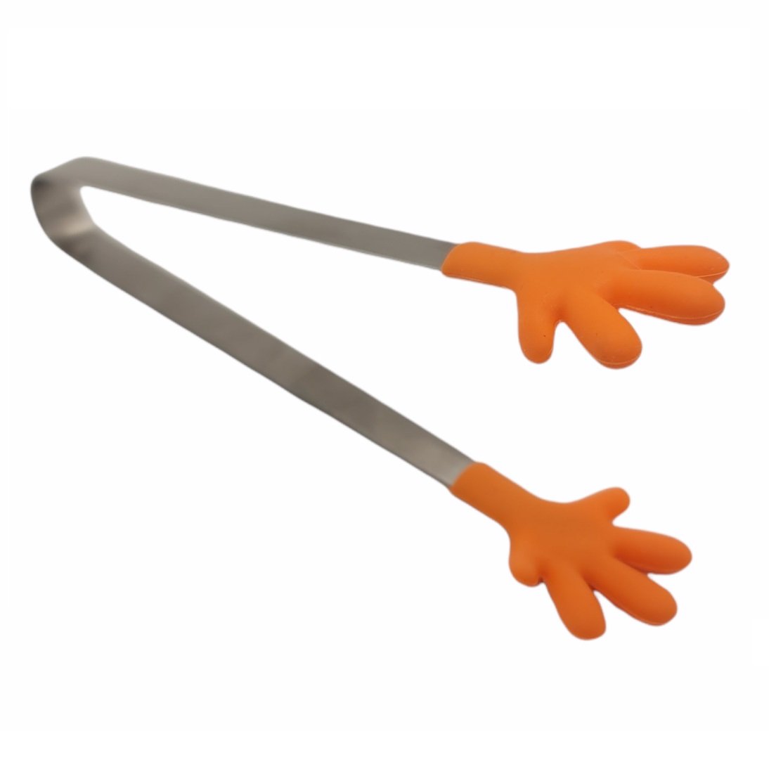 Stainless Steel Cooking Tongs With Silicone Tips - Small Tongs For
