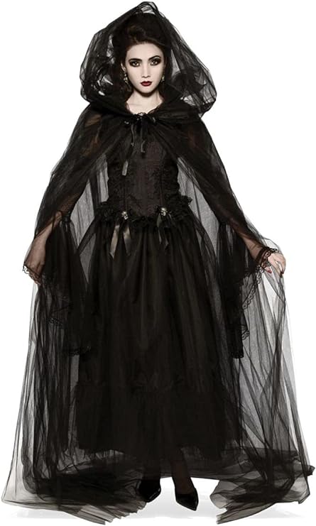 Rubie&#x27;s Costume Co. Black Hooded Cape