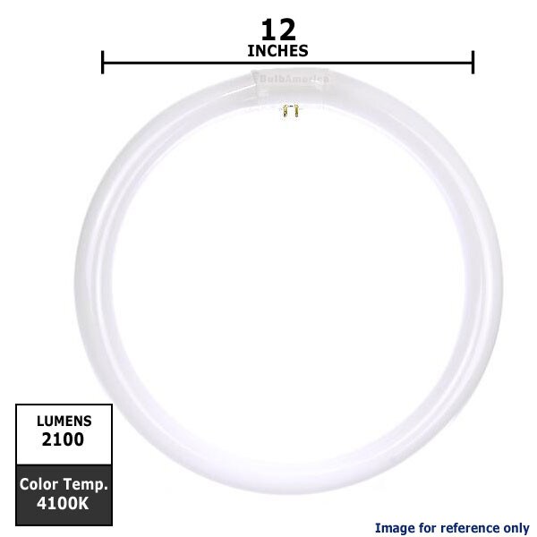 SUNLITE FC12T9/DL 32W 12 inch T9 Daylight Circline 4-Pin Light Bulb