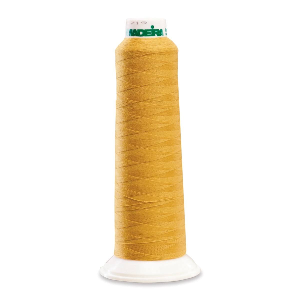 Aerolock Polyester Serger Thread --- 2,000 Yds --- Gold Color -- Ref. # 8700 by Madeira®