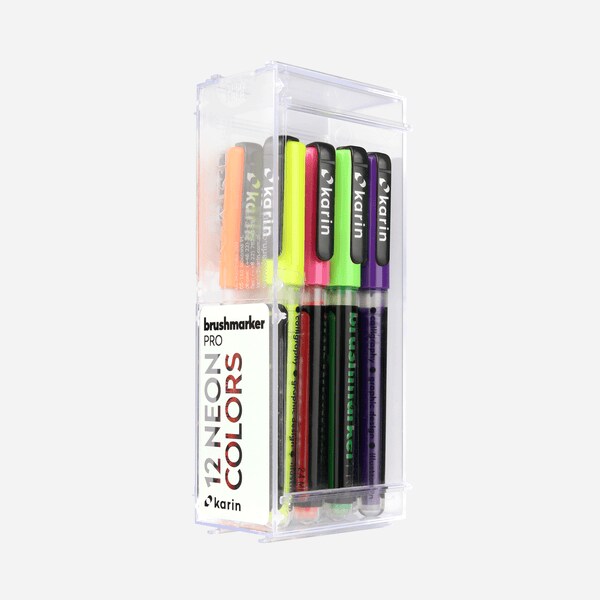 Brushmarker PRO 12 &#x22;Neon colors&#x22; set..
