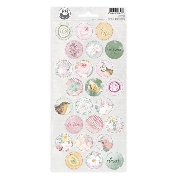#03 Cardstock Stickers - Precious - P13