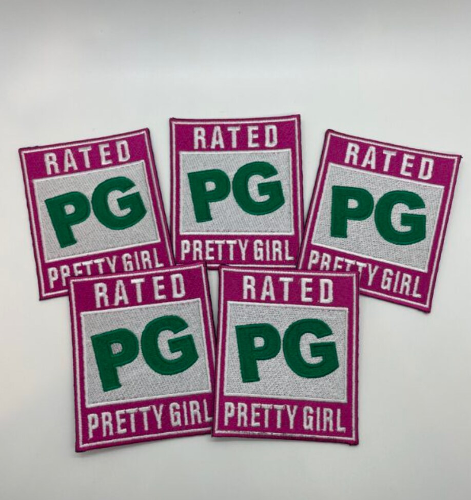 Rated Pretty Girl patch