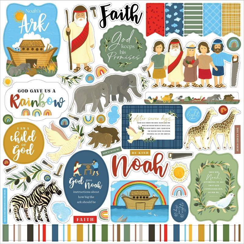 Bible Stories: Noah&#x27;s Ark Element Sticker - Echo Park