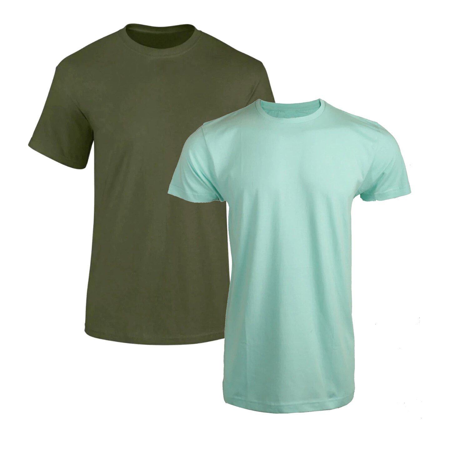 Men&#x27;s Crew Ultra Soft Plain Short-Sleeve Value T-Shirts