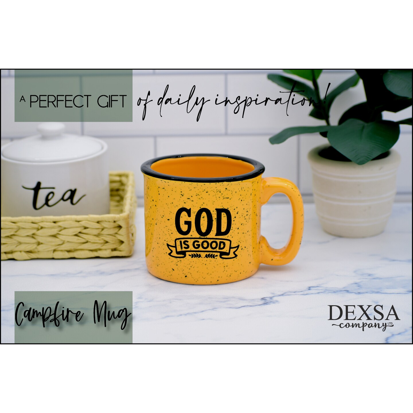 Dexsa God Is Good All The Time 15 ounce Designer Ceramic Mug