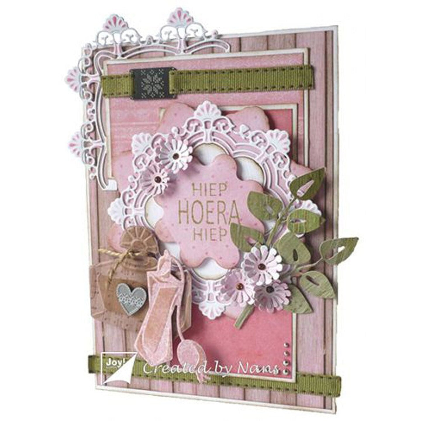 Joy! Crafts  Cut-Emboss Die - Noor! - Fantastic Circle