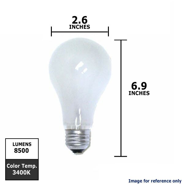 USHIO 250W BBA, A-21 NO.1 incandescent photo flood lamp