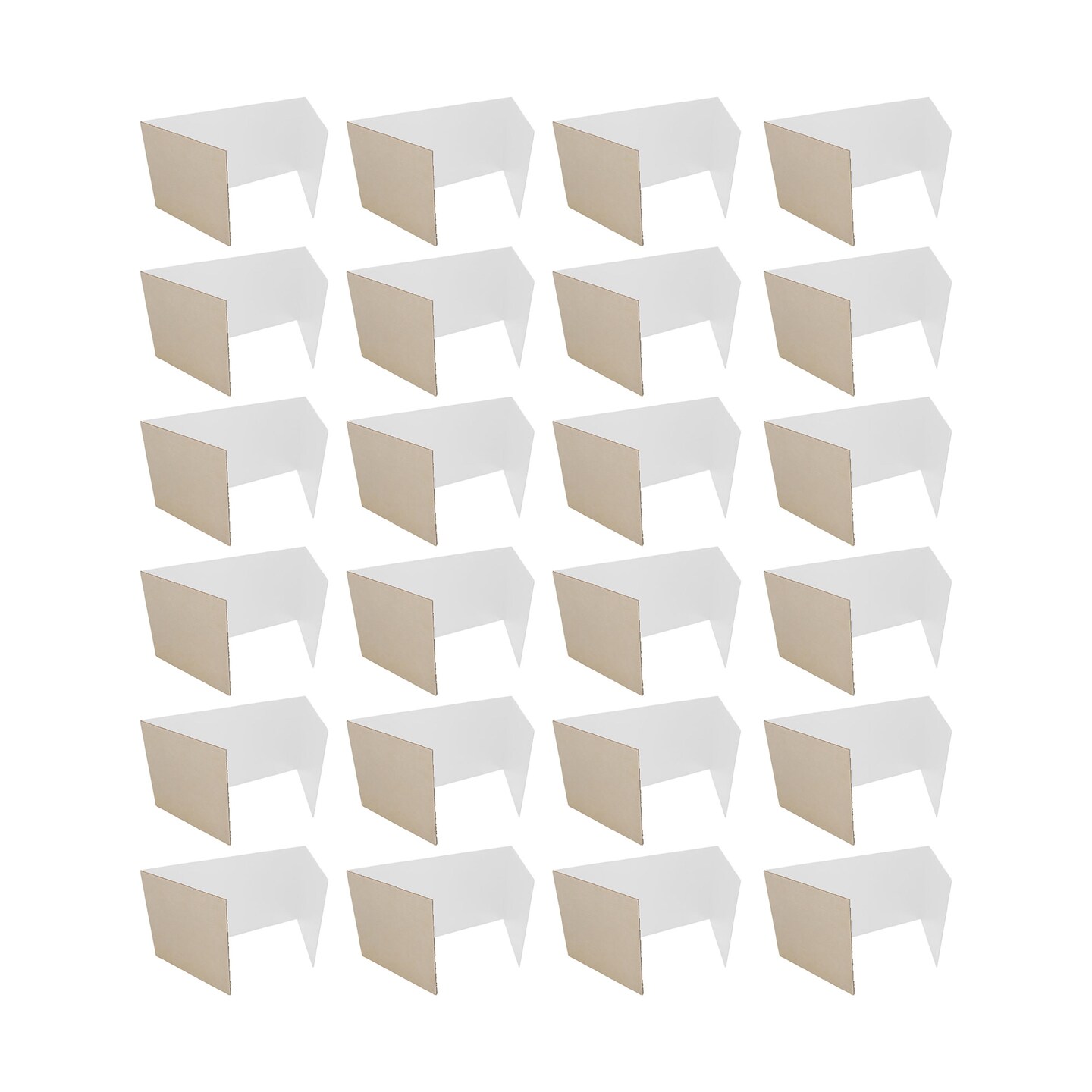 Flipside Products 18”x 48” Study Carrels, Privacy Boards, Student