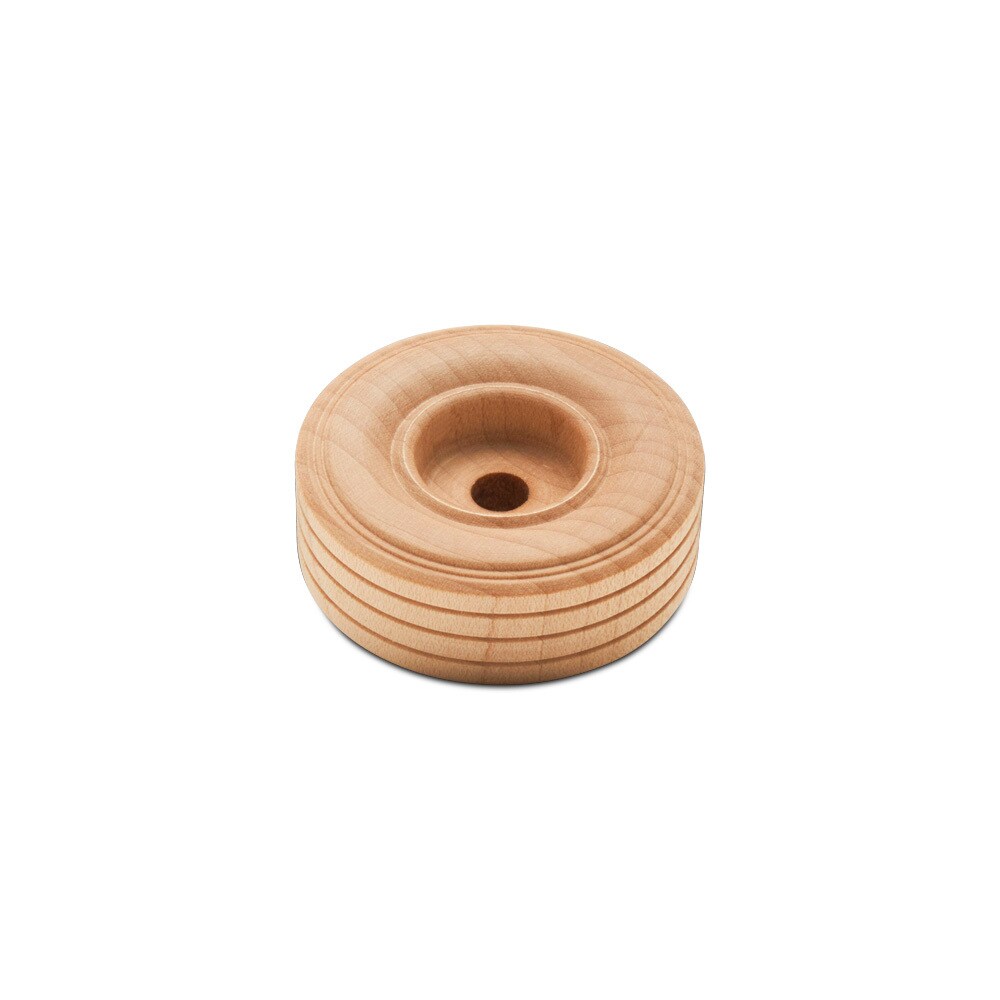Treaded Wooden Wheels for Crafts, Multiple Sizes | Woodpeckers