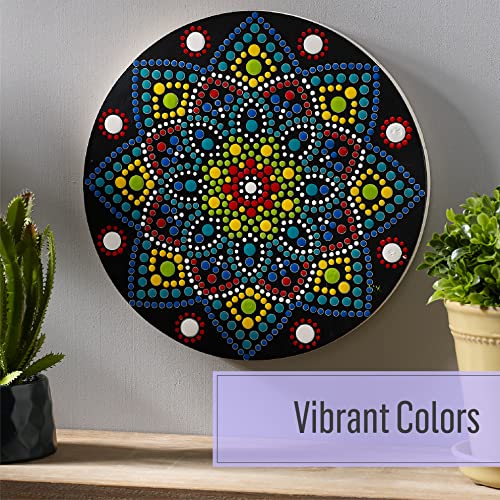 6 Pieces Acrylic Paint Kit Featuring 6 Colors for DIY Indoor & Outdoor Multi-Surface Craft Projects, 49904