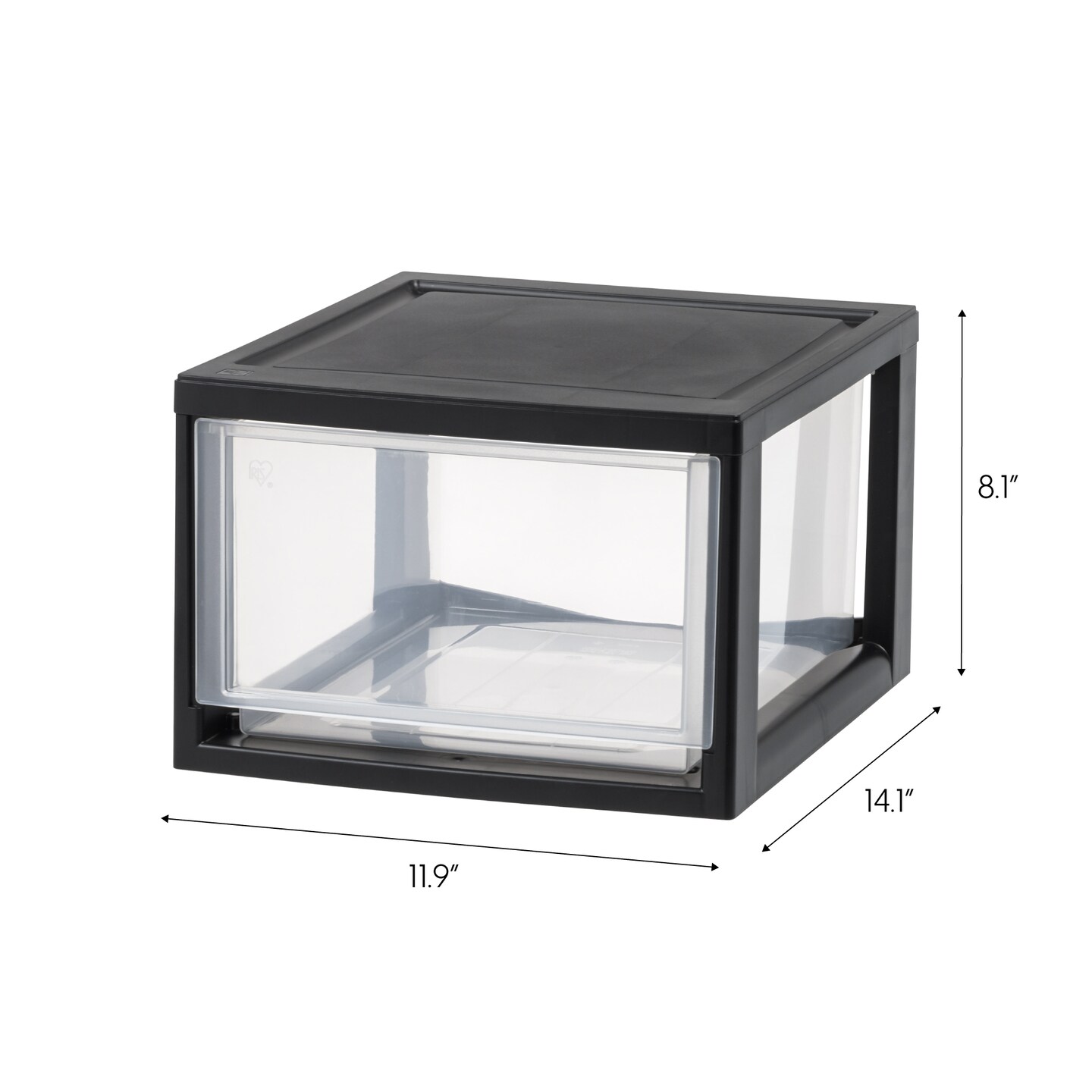 IRIS USA Stackable Modular Plastic Storage Drawers