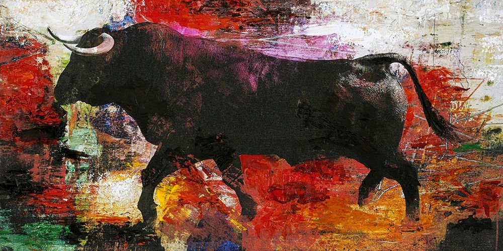 Bull Poster Print by Design Fabrikken Design Fabrikken # MF9520662