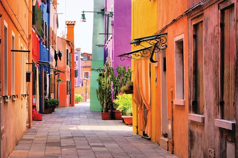 Italian Street Scene Poster Print by J. Barrow # FAF837