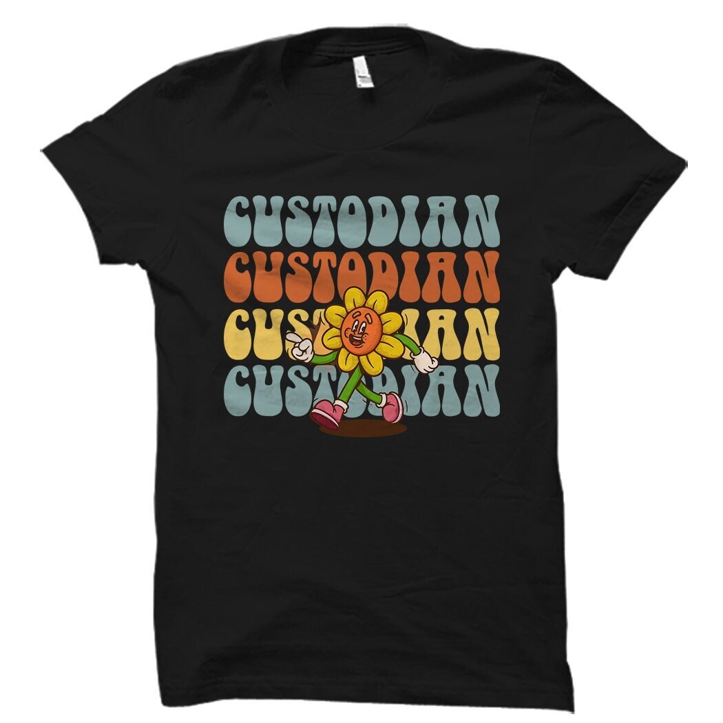 Custodian Shirt. Custodian Gift. Janitor Shirt. Janitor Gift. Maintenance Shirt. Maintenance Gift. School Custodian. Cleaning Staff Shirt