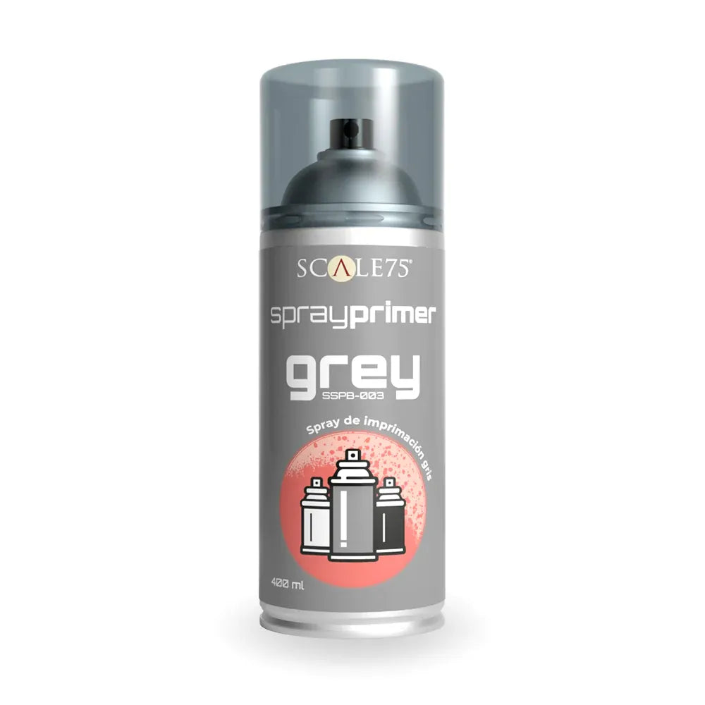 ScaleColor: Spray Primer - 400ml Grey