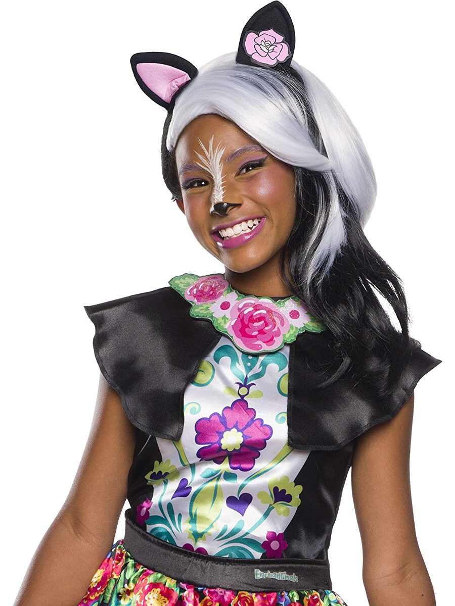 Girl&#x27;s Enchantimals Sage Skunk Wig Costume Accessory